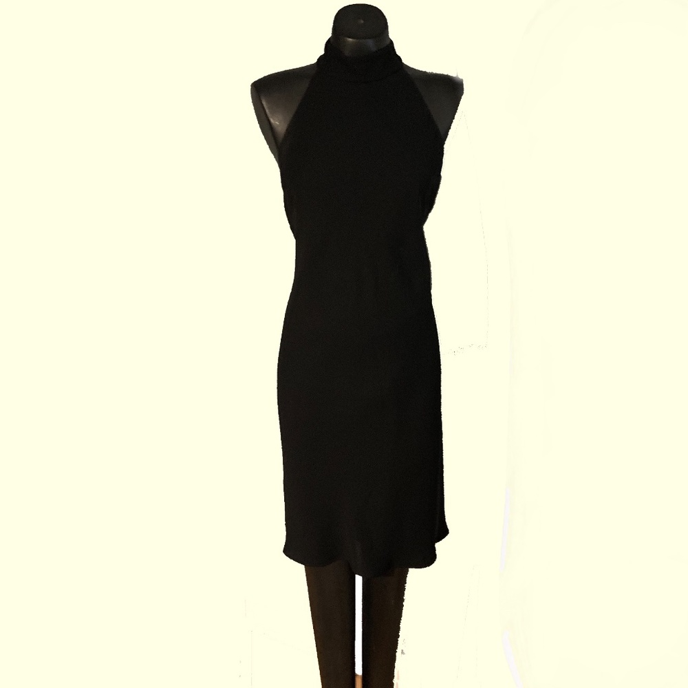 Vintage Best  Halter LBD Great Back 12 Evan-Picone